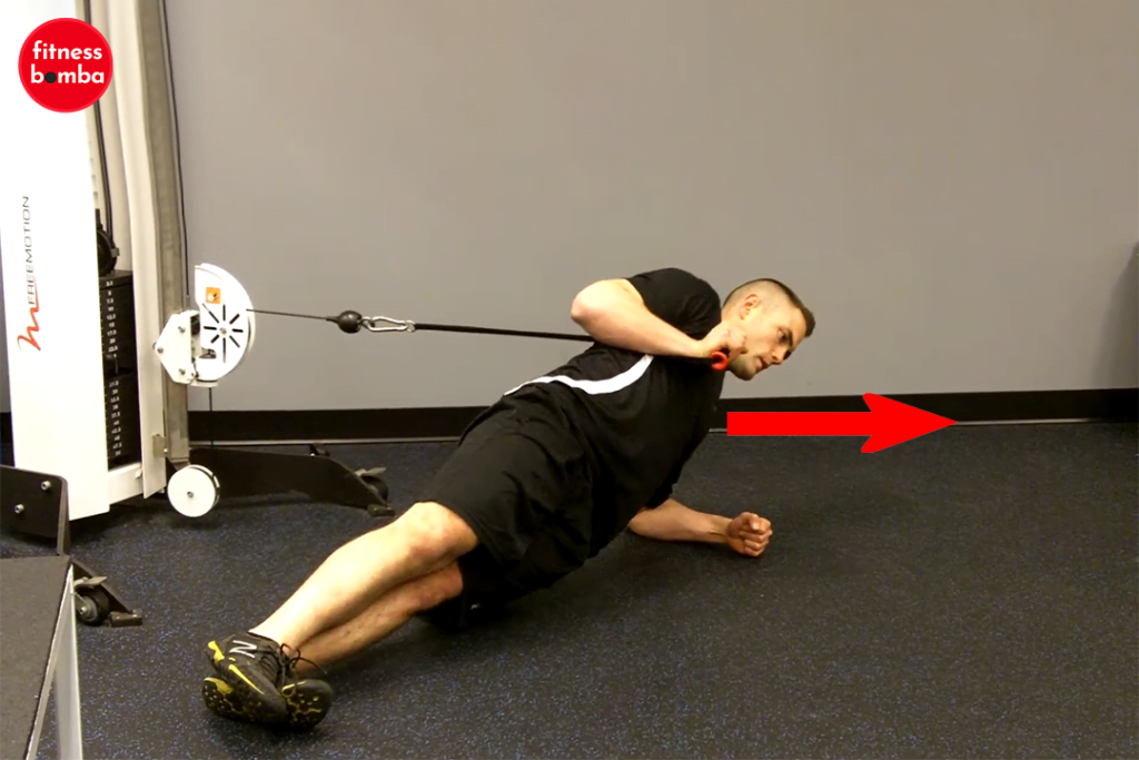 Cable Reverse Crunches